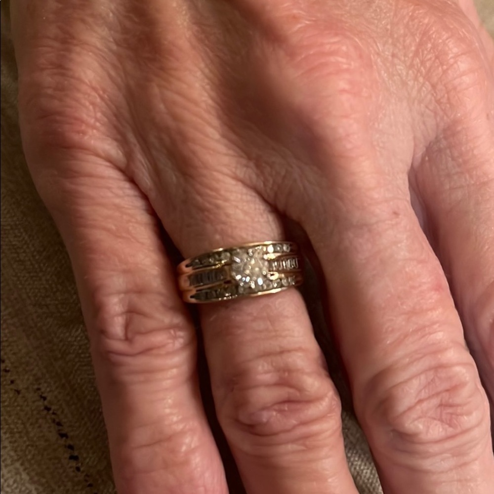 Sold On hold for exaya 10k Wedding Band